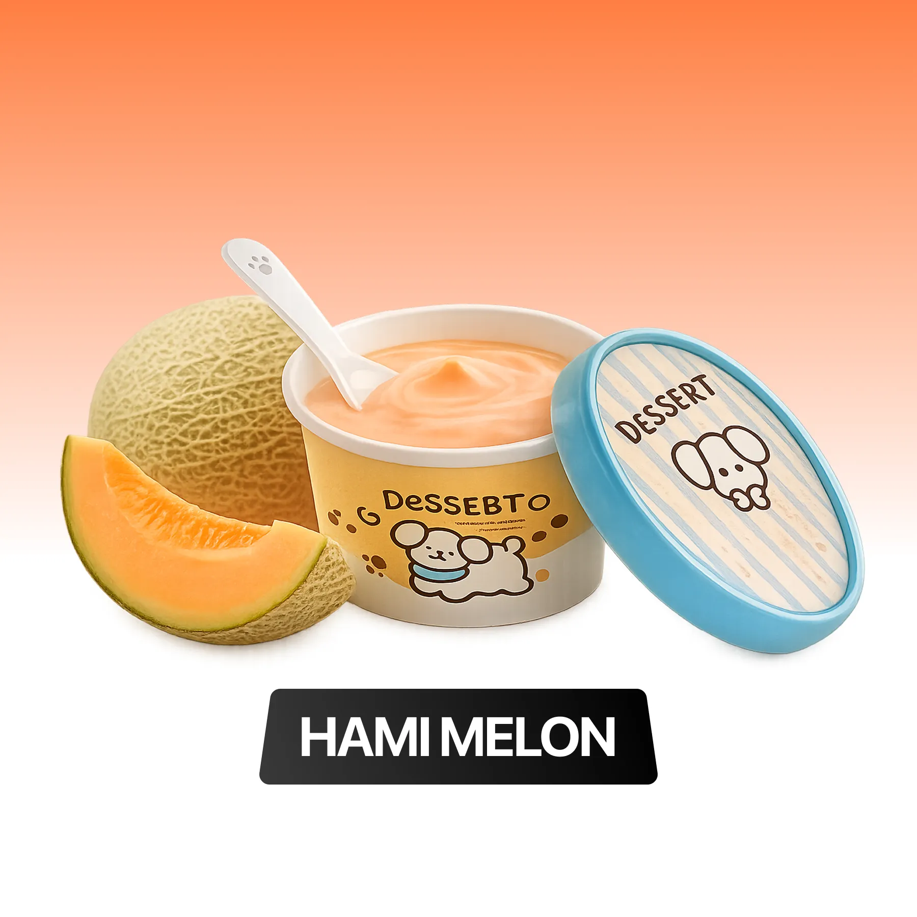 Home dessert cup green apple